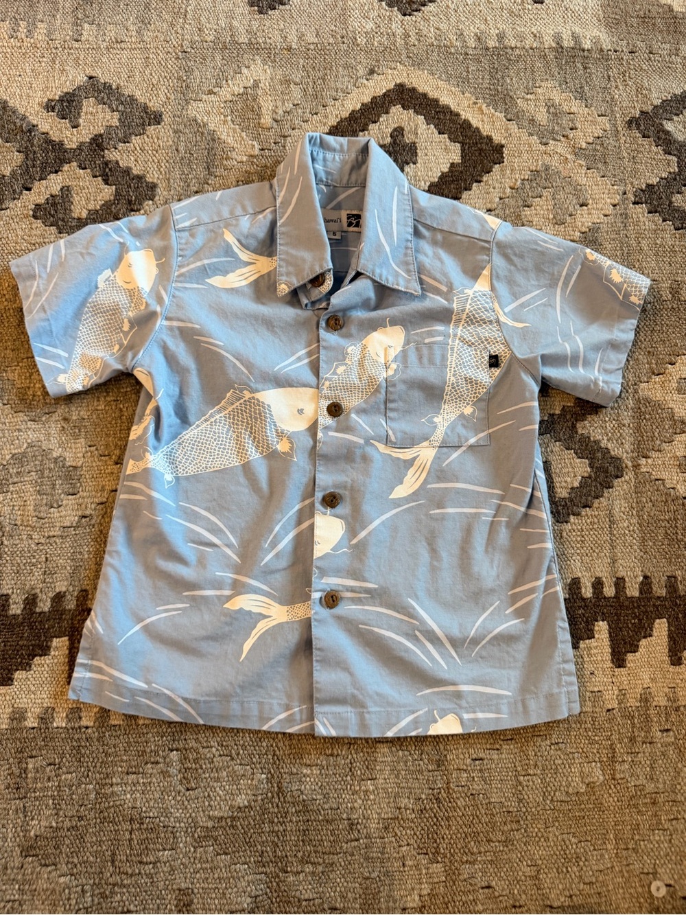 Kids Sig Zane aloha shirt size 5